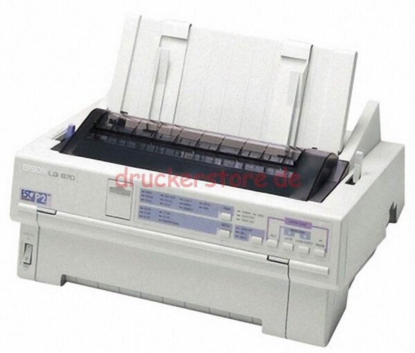 Epson LQ-870 Matrixdrucker Nadeldrucker Arztdrucker seriell+parallel #059